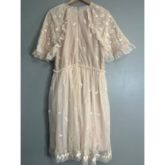 SALT Rosalind Embroidered Tulle Dress XL - Picture 2 of 13
